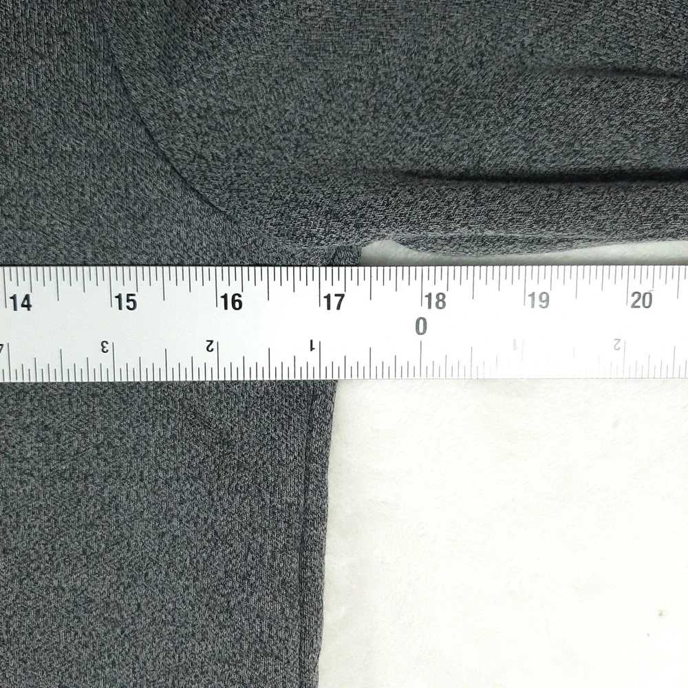 OGIO Women Heather Grey Asymmetrical  Full Zip Jacket EDG Logo Athletic‎ Small S